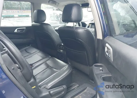 2017 Nissan Pathfinder Sl from USA, damaged, VIN 5N1DR2MM9HC660060